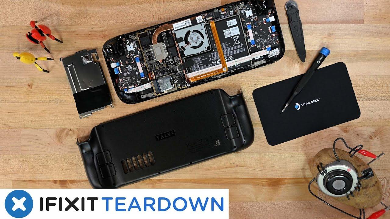 iFixit's Steam Deck line officially launched following accidental leak