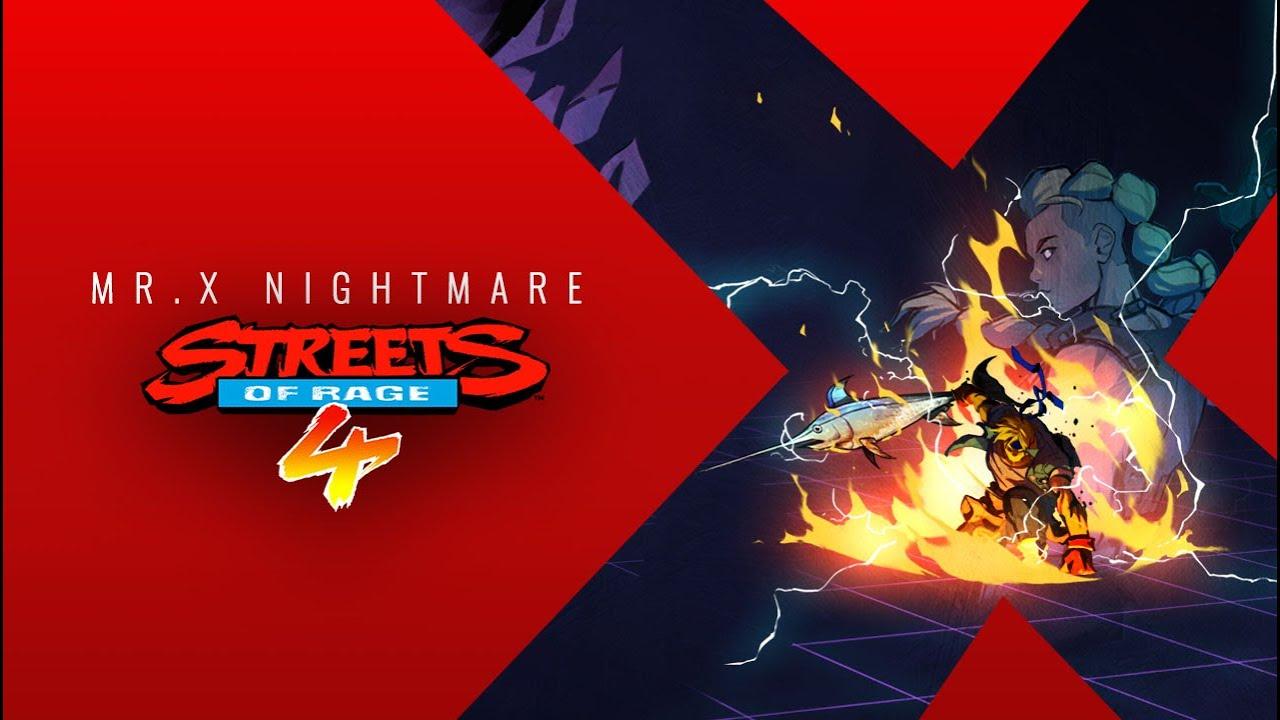 Streets of Rage 4 DLC Mr. X Nightmare, free update announced for 2021 -  Polygon