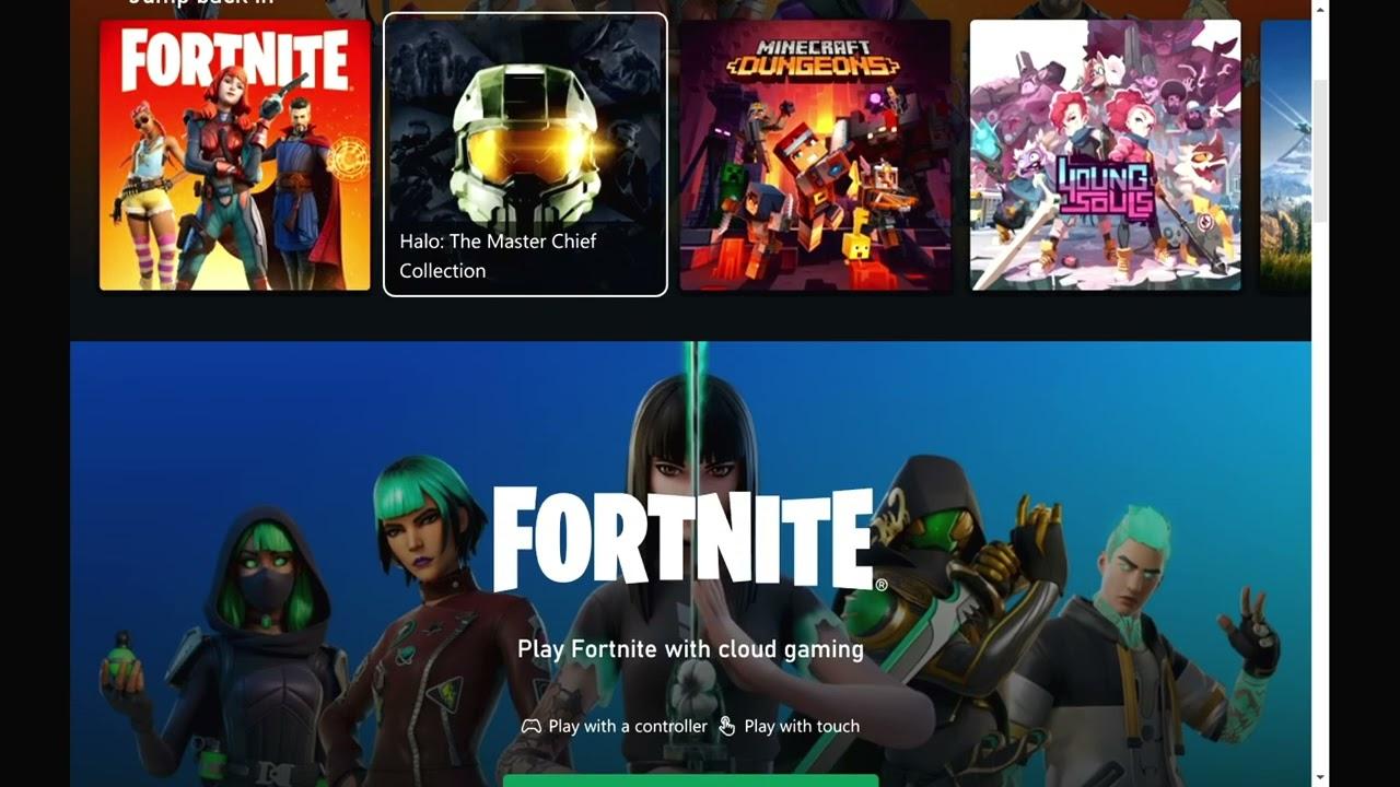 Fortnite makes it to the Steam Deck, via Xbox Cloud Gaming