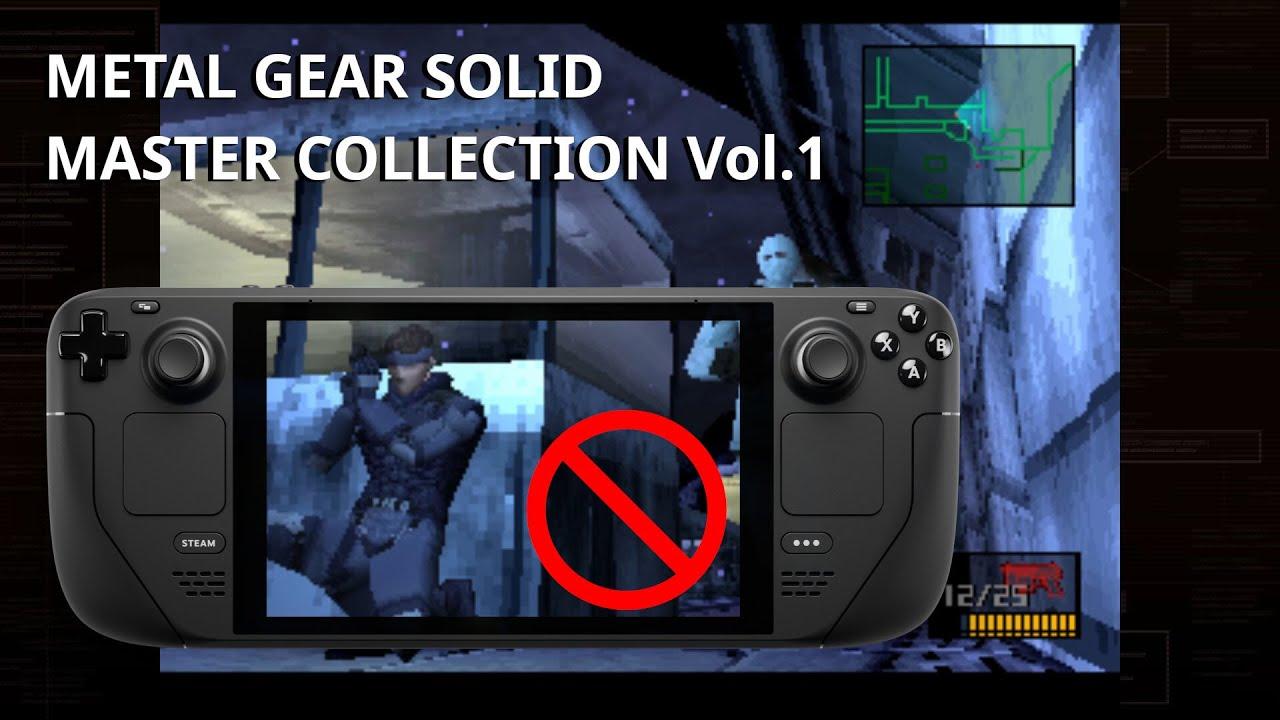 Hideo Kojima isn't mentioned in Metal Gear Solid Master