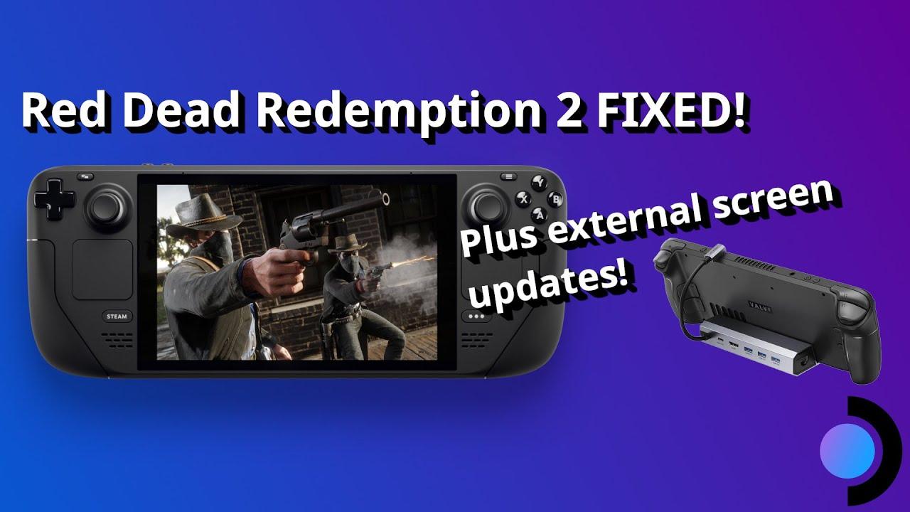 Steam Deck Updated To Fix Red Dead Redemption 2 - Gameranx