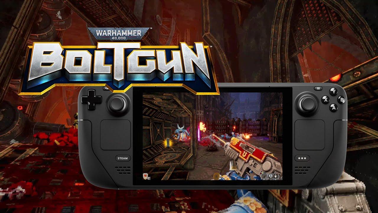 The Warhammer themed boomer-shooter, Boltgun, is finally Steam Deck Verified GamingOnLinux