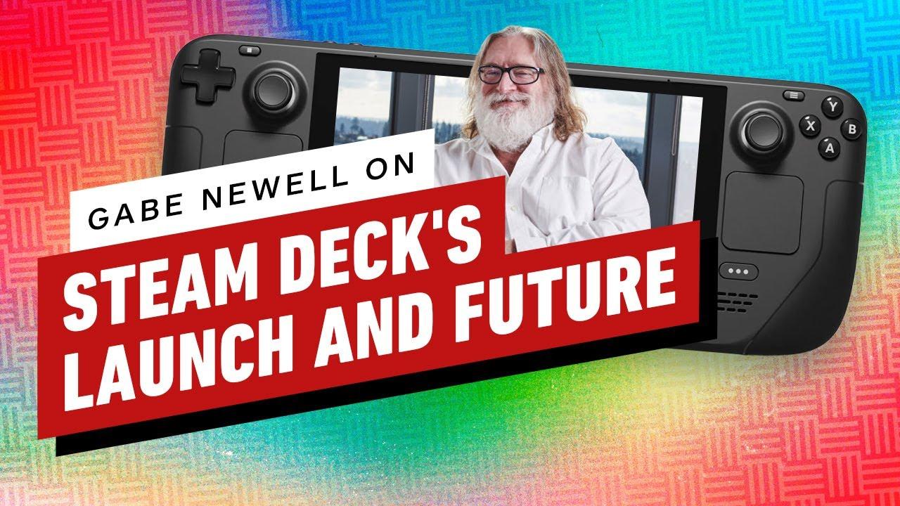 Steam Deck 2 Is Already Planned, Confirms Gabe Newell