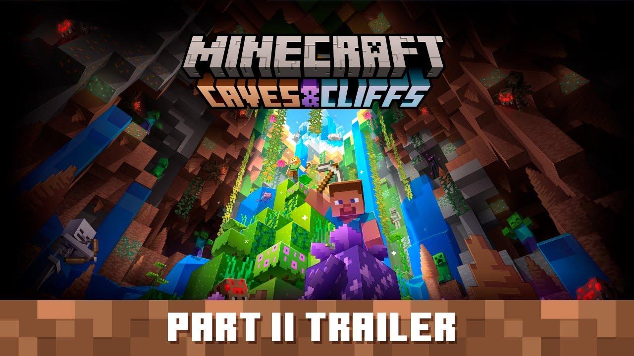 Minecraft Caves & Cliffs Part 2 is finally here