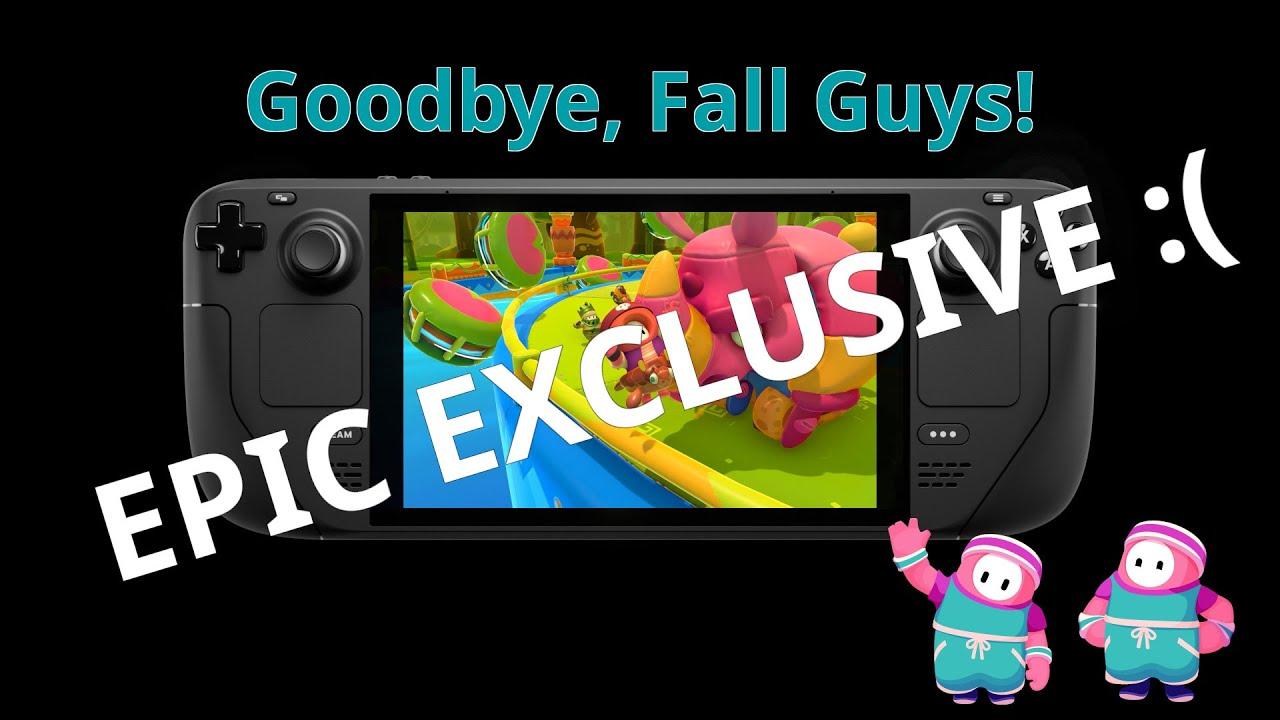 Fall Guys to become Epic Exclusive for new owners, so no Steam