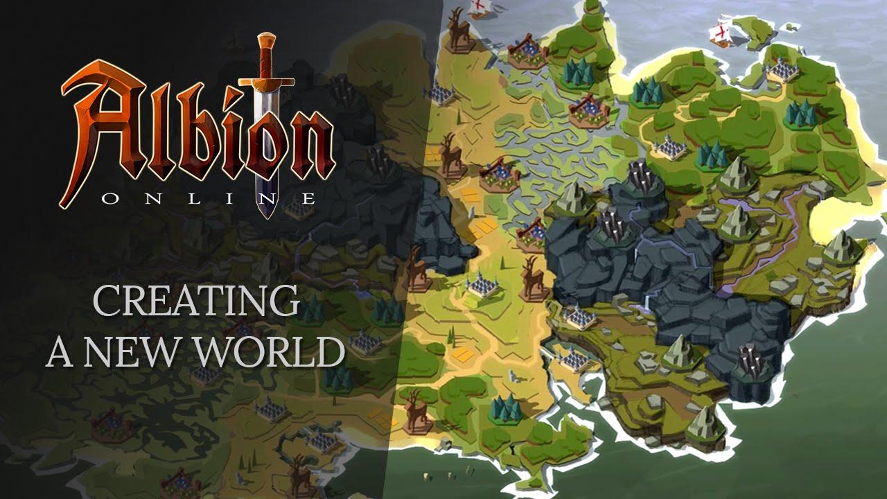 World map - Albion Online