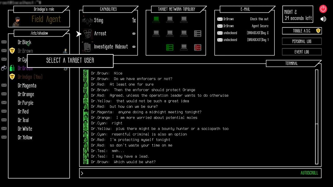 Free social deduction hacking game Untrusted enters Early Access