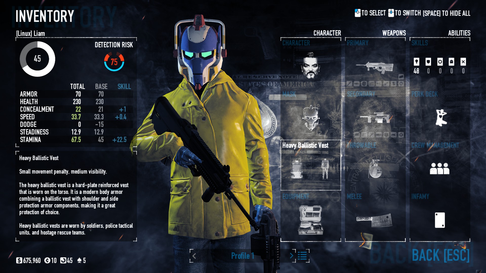 Ultimate trainer для payday 2 фото 102