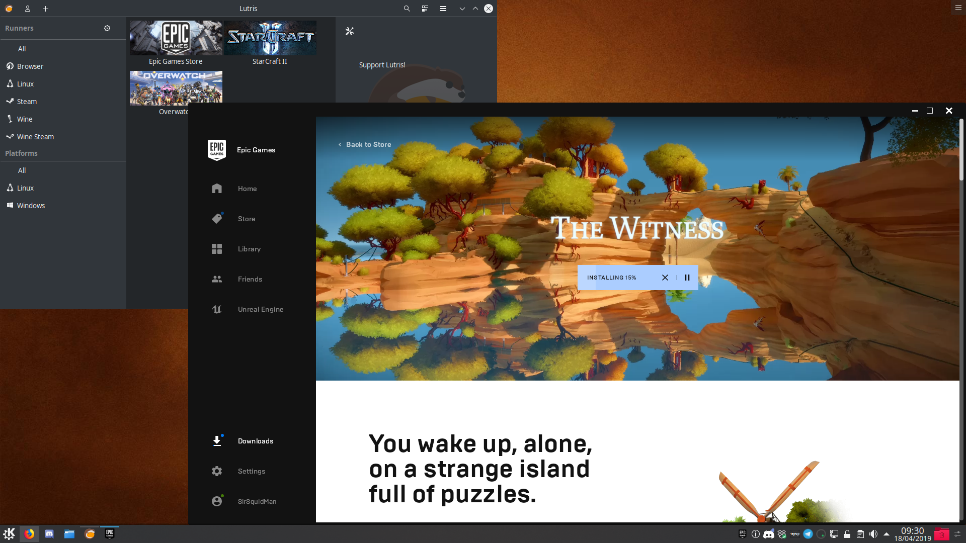 How to Use Epic Games Store on Linux
