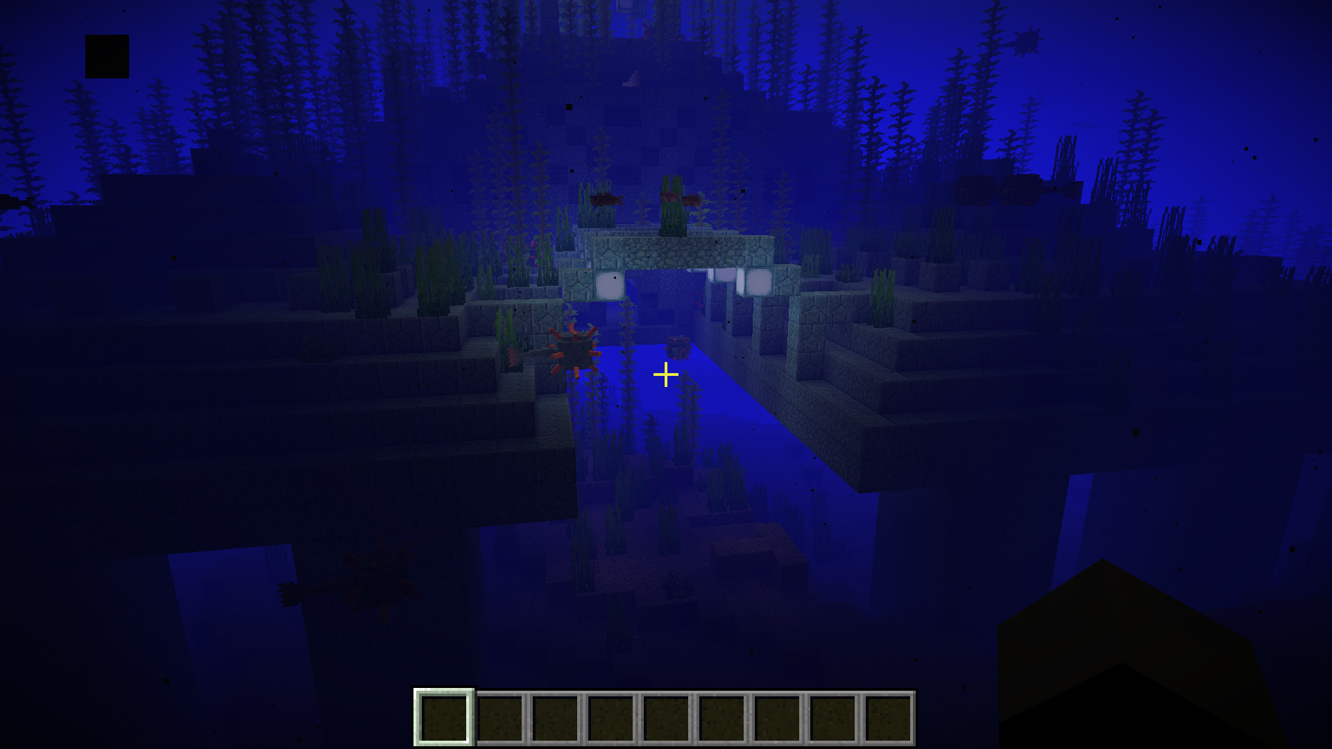 Underwater Minecraft, game, life, minecraft underwater, pufferfish, turtle, HD phone wallpaper