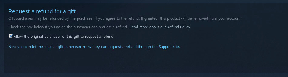 Steam Support :: How To Request A Refund