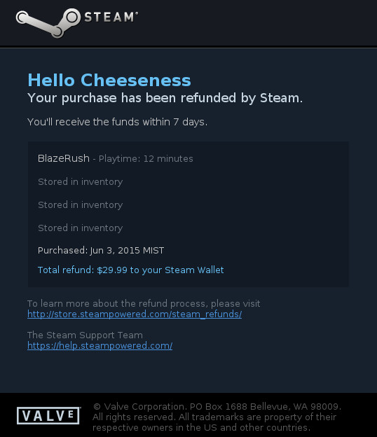 What Happens When You Request A Refund On Steam?