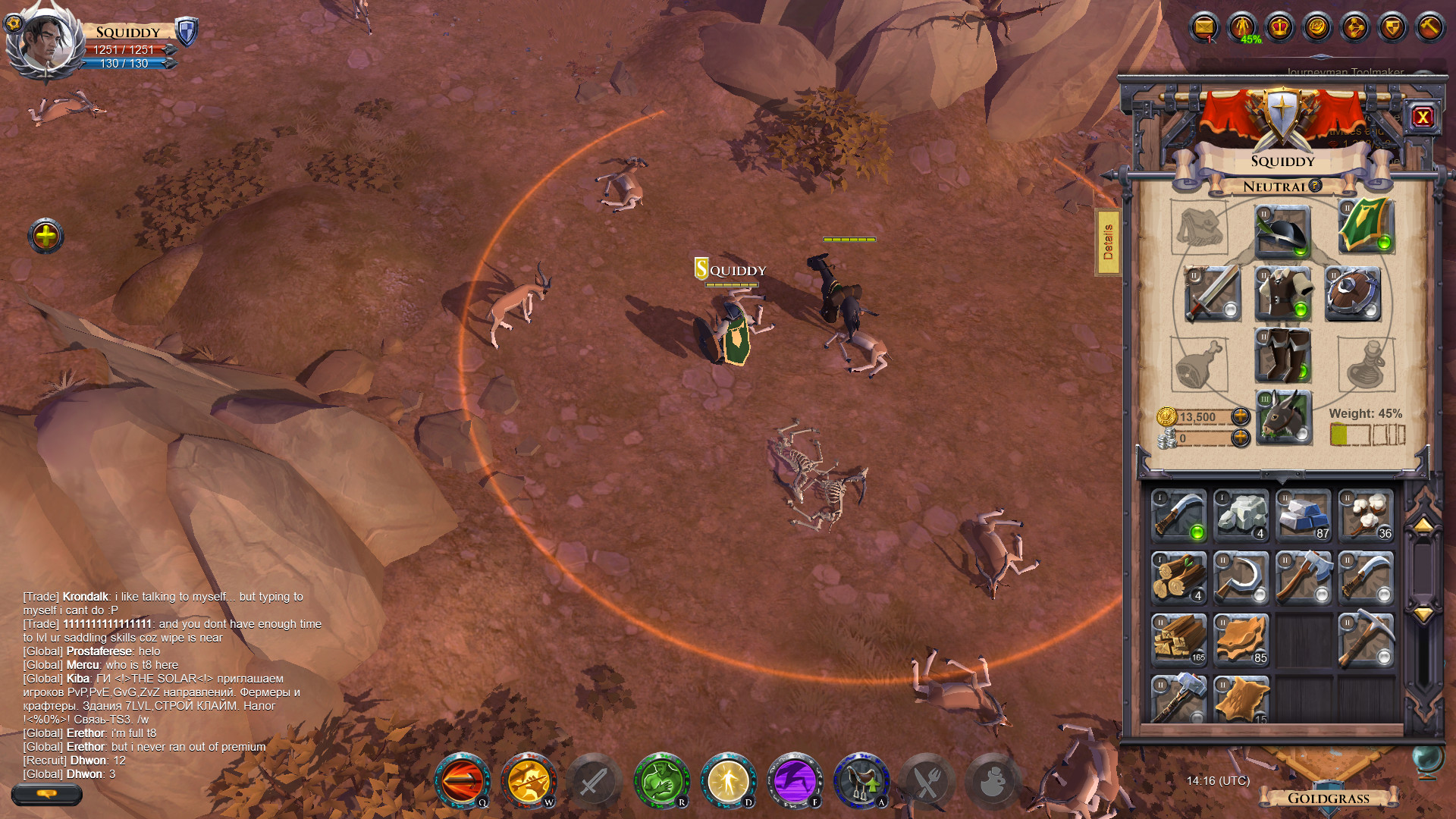 Major update to Albion Online, the fun MMORPG on Linux