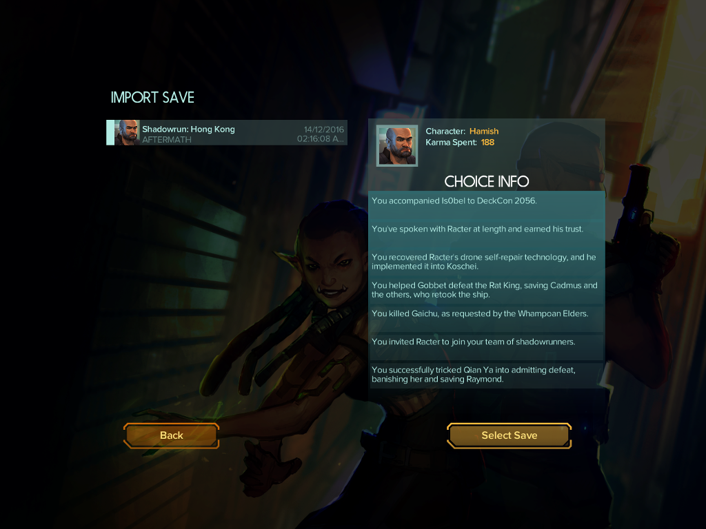 Best Skills For Is0bel In Shadowrun: Hong Kong