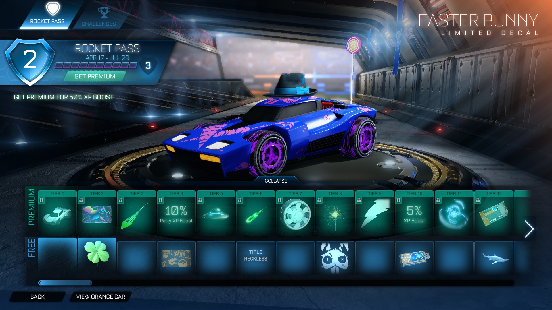 Rocket League Rocket Pass 2 Guide - Start Date & End Date, Free & Premium Pro Rewards, Upgrade Price and New Content