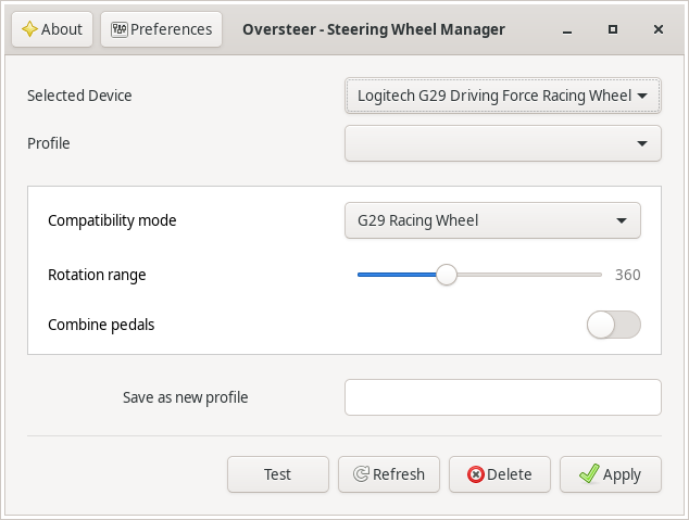 FIX] Logitech G27 Profiler Update 