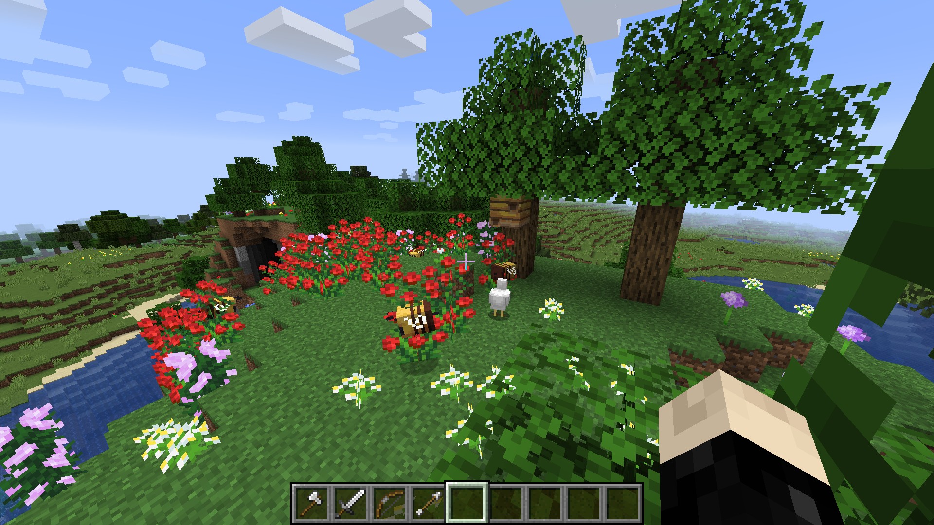 What Flowers Do Bees Like In Minecraft