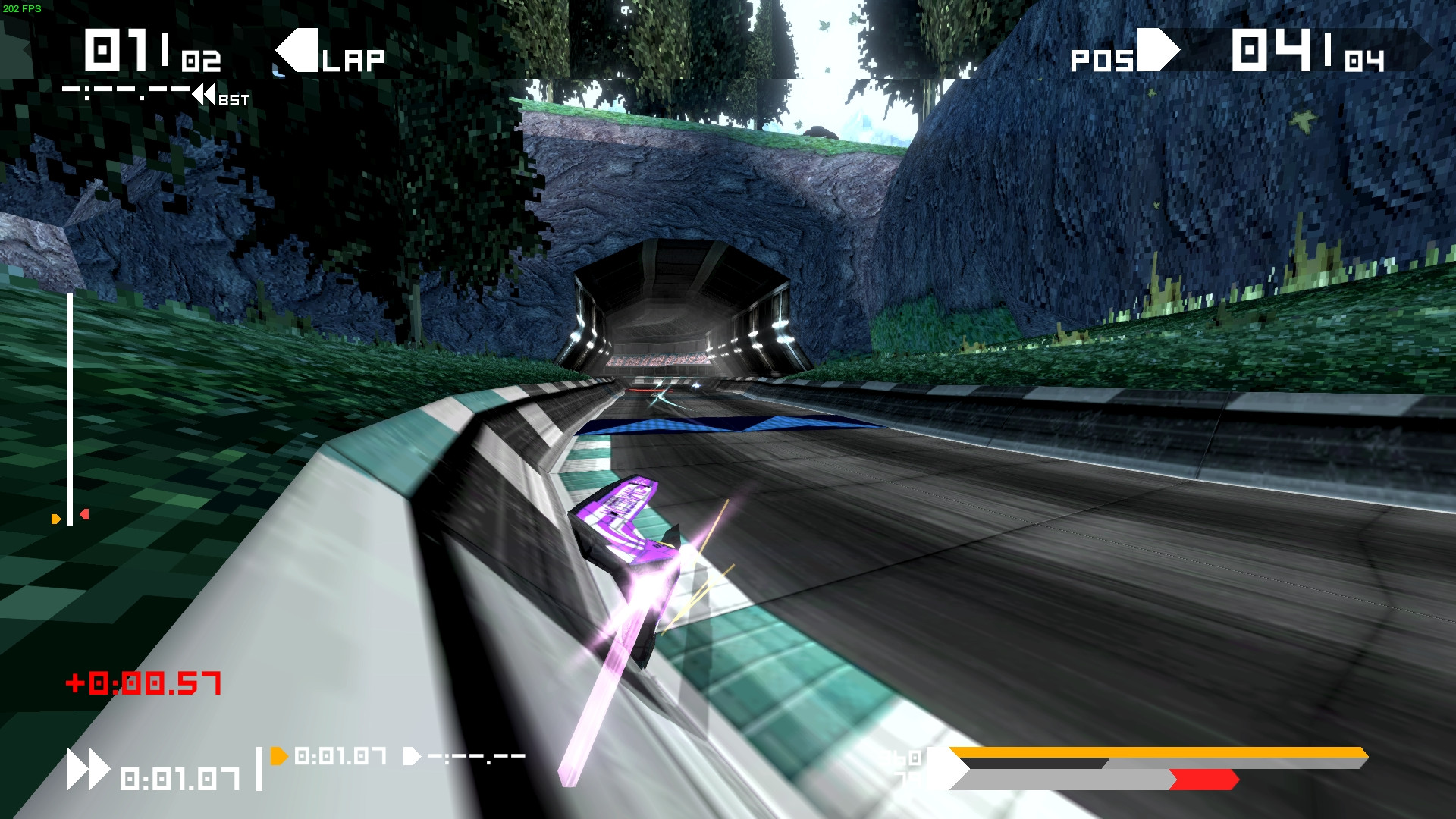 Wipeout-inspired racer BallisticNG now has Linux support.