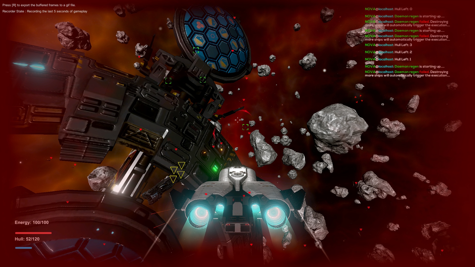 Extreme 3D space shooter Space Mercs thats developed on Linux is sounding impressive GamingOnLinux