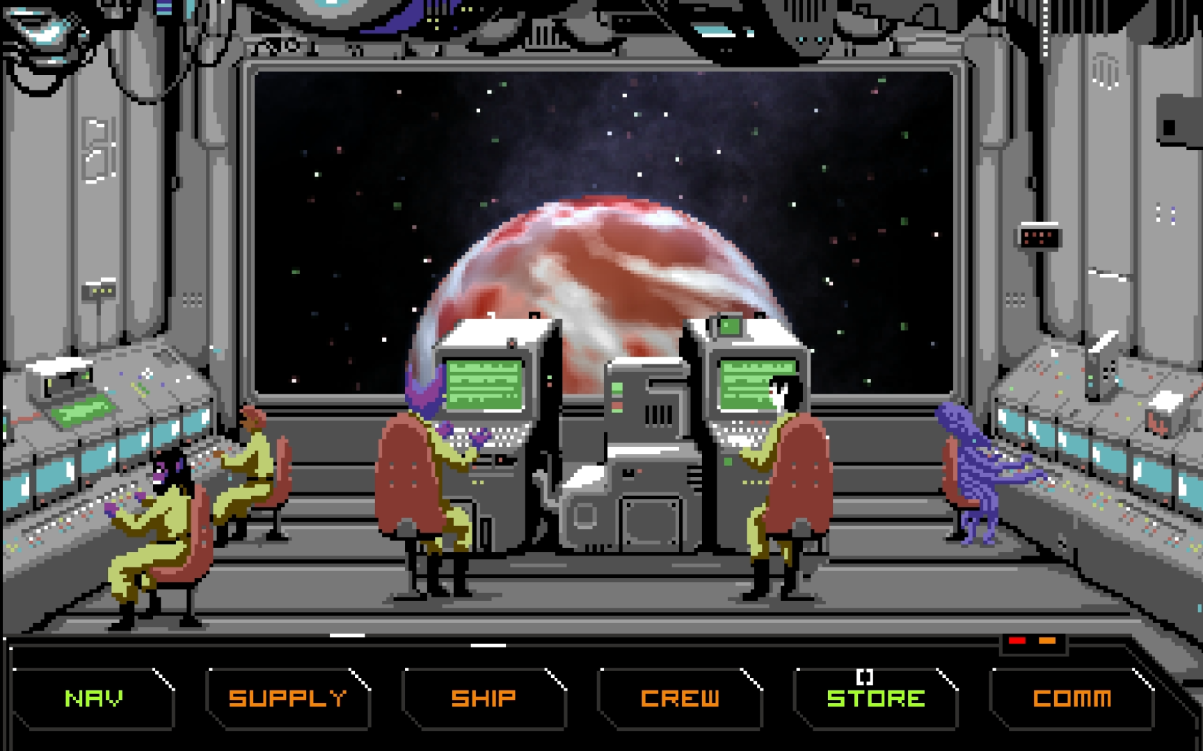 Hyperspace Delivery Service Is A Very Retro Looking Strategy And Adventure Game Coming To Linux Gamingonlinux
