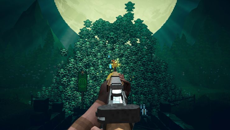 Blow up thousands of monsters in the horde-based survivor FPS Guns 'n Goblins