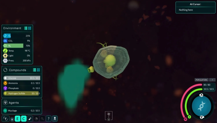 Thrive screenshot - Mucilage Jet