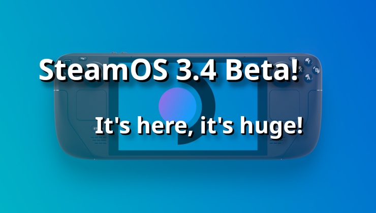 SteamOS 3.4 přichází na Steam Deck Beta – je to obrovský upgrade