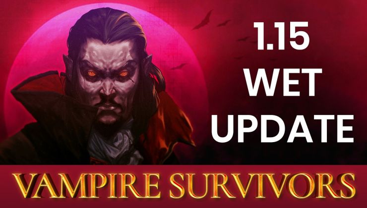 Vampire Survivors has a free content expansion, plus a Legacy of the Bloodmoon DLC in Summer 2026