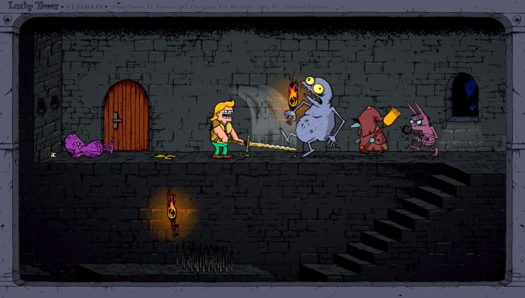 Properly funny chaotic dungeon crawler Lucky Tower Ultimate 1.0 has launched