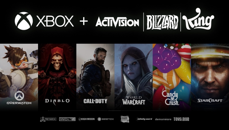 Microsoft plus Activision Blizzard
