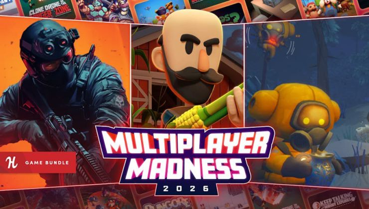 Team up with your friends in the Multiplayer Madness 2026 Humble Bundle