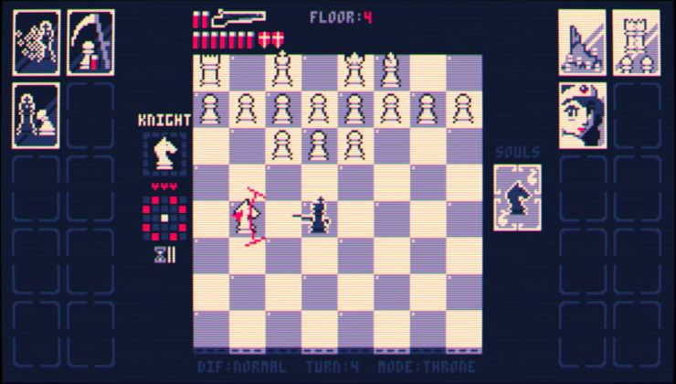 Temporarily FREE Chess Roguelike with GUNS ~ Trip Checks Out