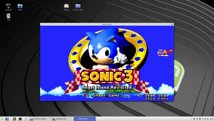 Sonic The Hedgehog In Sonic 3 A.I.R. Project by Angry Sun Gaming