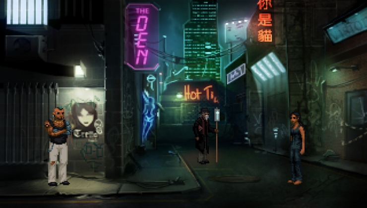 Technobabylon screenshot