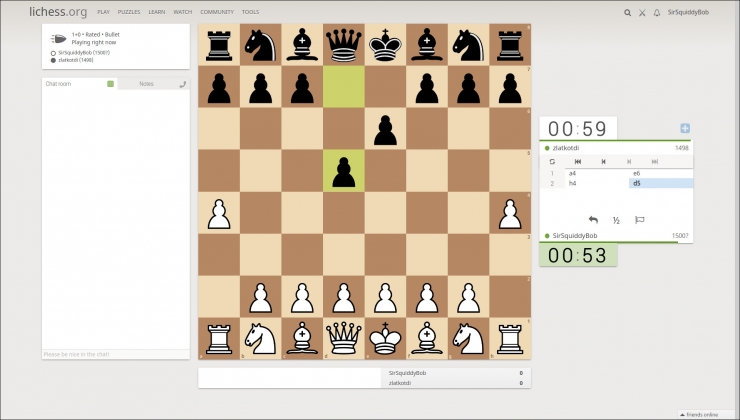 Play Lichess online with live players