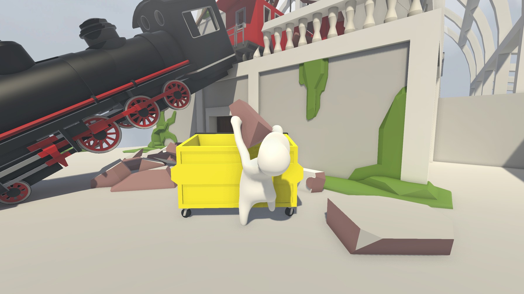 Physics Based 3d Puzzler Human Fall Flat Released On Steam For