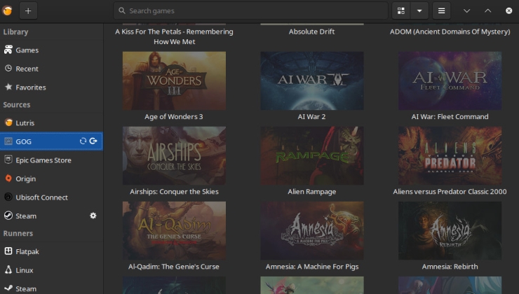 Lutris Game Manager Adds Steam Deck Support, EA Origin and Ubisoft