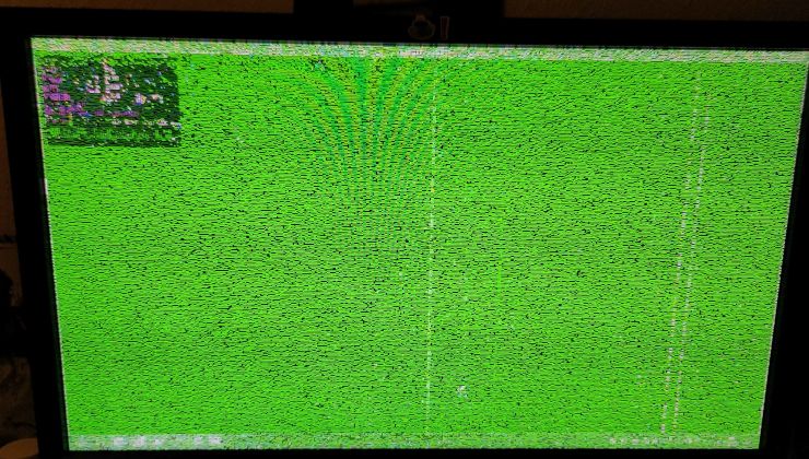 That doesn't look right, broken game rendering