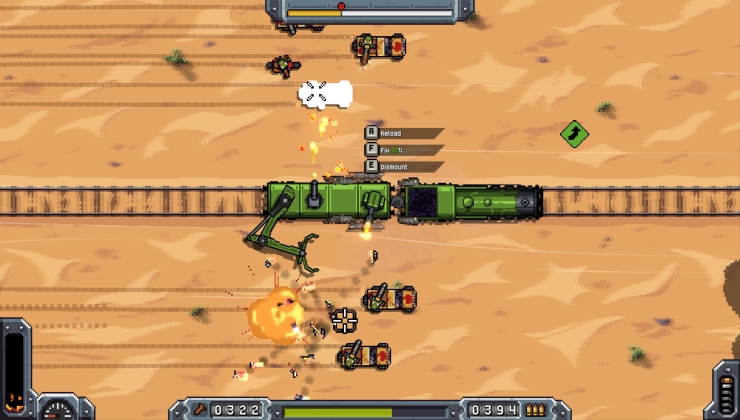 Apocalypse Express has some frantic train combat out in Early Access