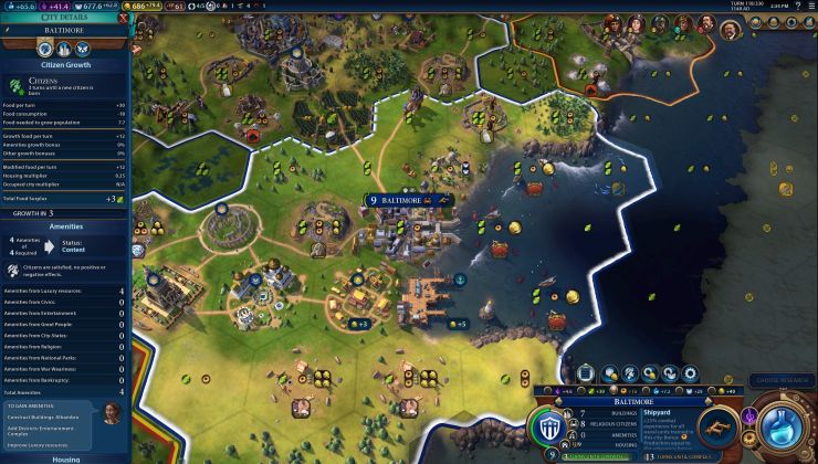 Civilization VI System Requirements Aren't Too Steep - Gameranx