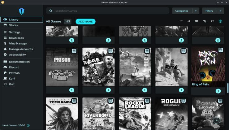 Heroic Games Launcher
