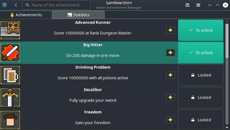 steam achievement manager how to use