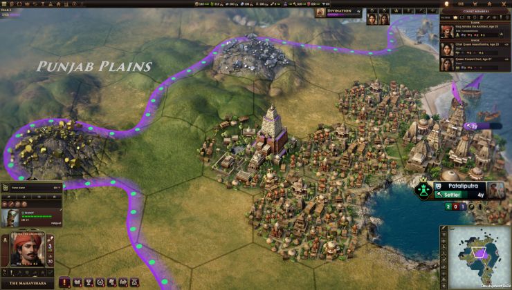 The great 4x strategy game Old World is getting a big India-themed DLC
