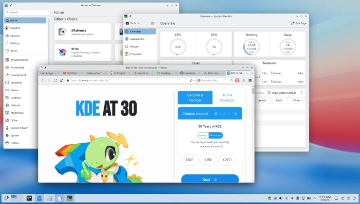 KDE turns 30 this year - and they want your support
