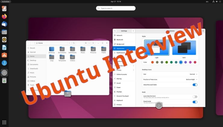 Ubuntu Desktop Interview