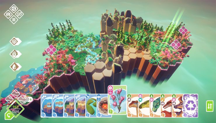 Cosy vertical tile-stacking nature-building puzzle game Preserve is out now