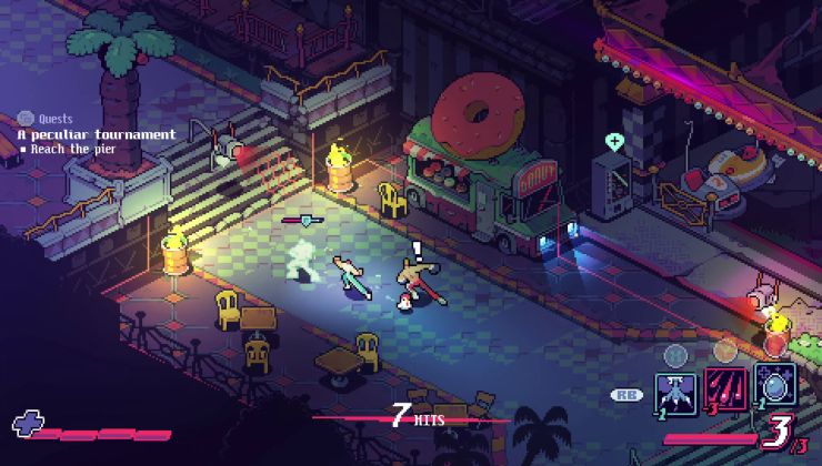 Inspired by classic Hong Kong action comedies and action games - Knuckle Paradise looks fun