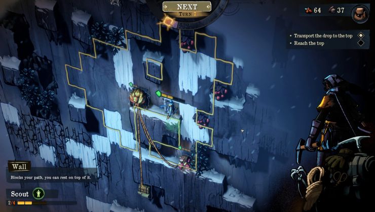 Ascenders: Beyond the Peak has my attention with vertical turn-based roguelite survival