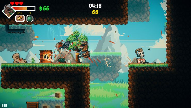 Indie Retro News: BROFORCE - An epic 2D action platformer with GORE!