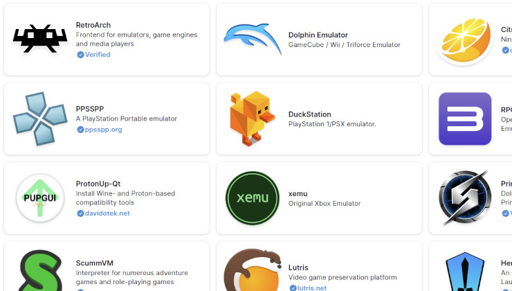 Flathub App Store para Linux y Steam Deck renovados